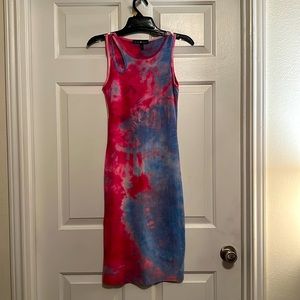 Derek Heart Tye Dye Dress